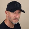 NEW ERA Casquette NY 39Thirty Noir Noir