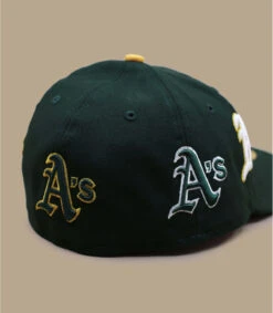 NEW ERA All Over Logo 5950 Low Profile Athletics -New Era all over logo 5950 low profile athletics 4