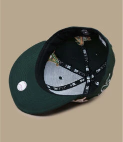 NEW ERA All Over Logo 5950 Low Profile Athletics -New Era all over logo 5950 low profile athletics 5