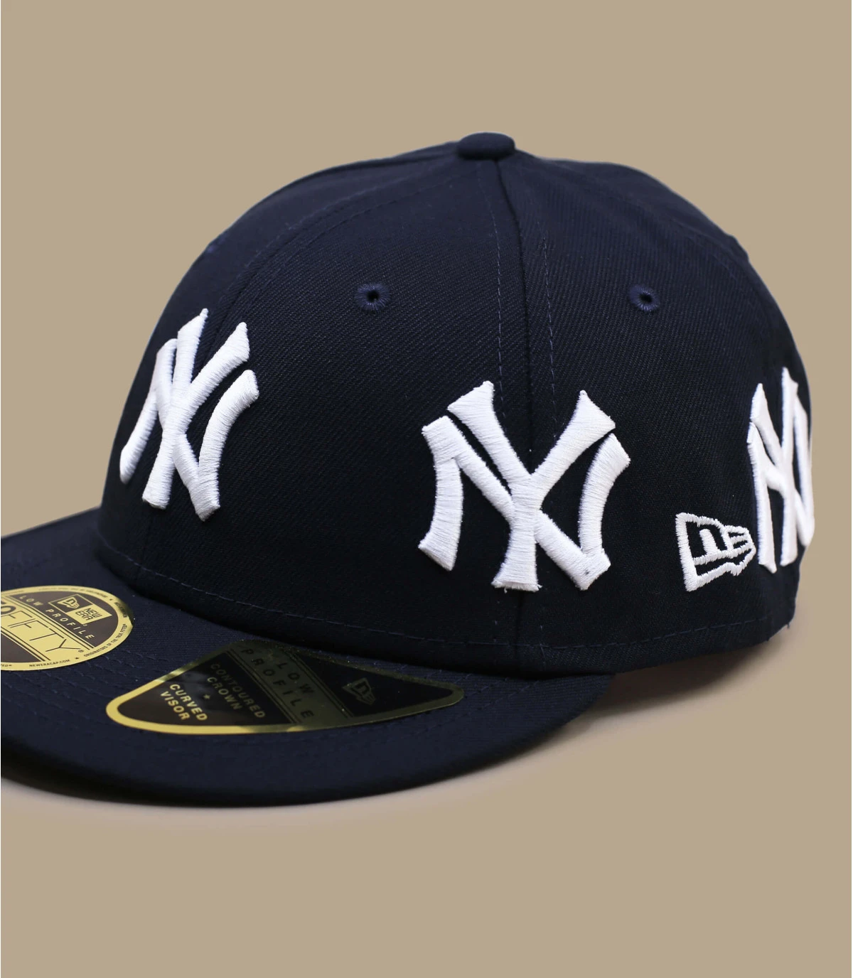 NEW ERA All Over Logo 5950 Low Profile NY 3 NEW ERA All Over Logo 5950 Low Profile NY – Image 3