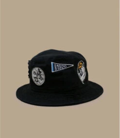 NEW ERA All Over Patch Bucket Black -New Era all over patch bucket black 4