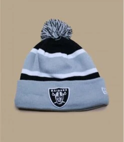 New Era -New Era beanie nfl striped raiders 1