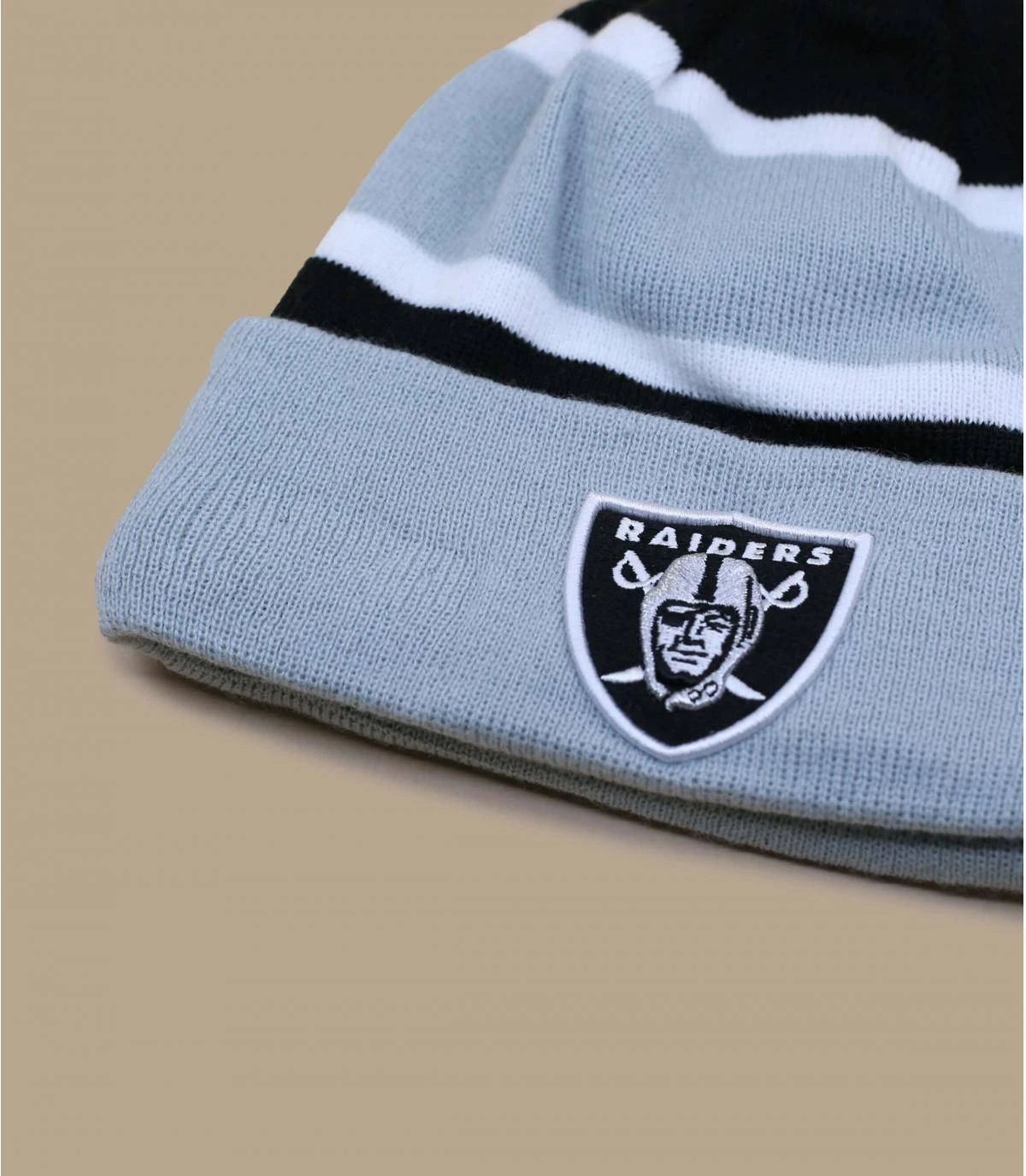 NEW ERA Beanie NFL Striped Raiders 3 NEW ERA Beanie NFL Striped Raiders – Image 3