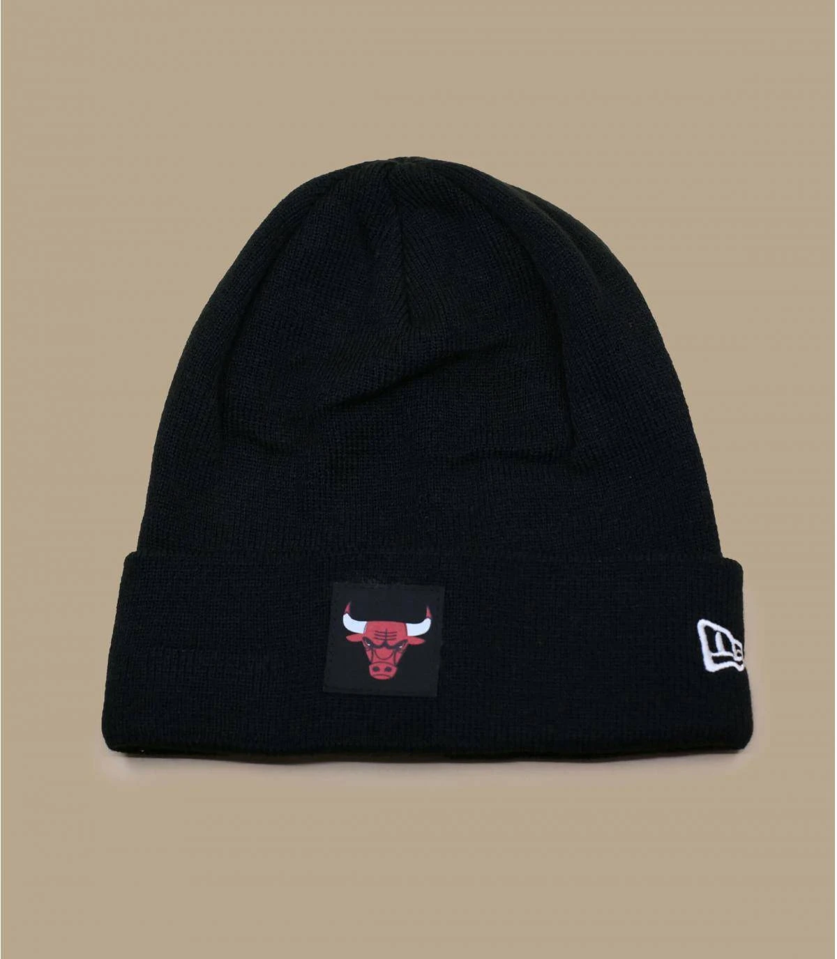 NEW ERA Beanie Team Cuff Bulls Black 1 NEW ERA Beanie Team Cuff Bulls Black