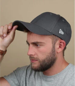 NEW ERA Casquette Basic Graphite White