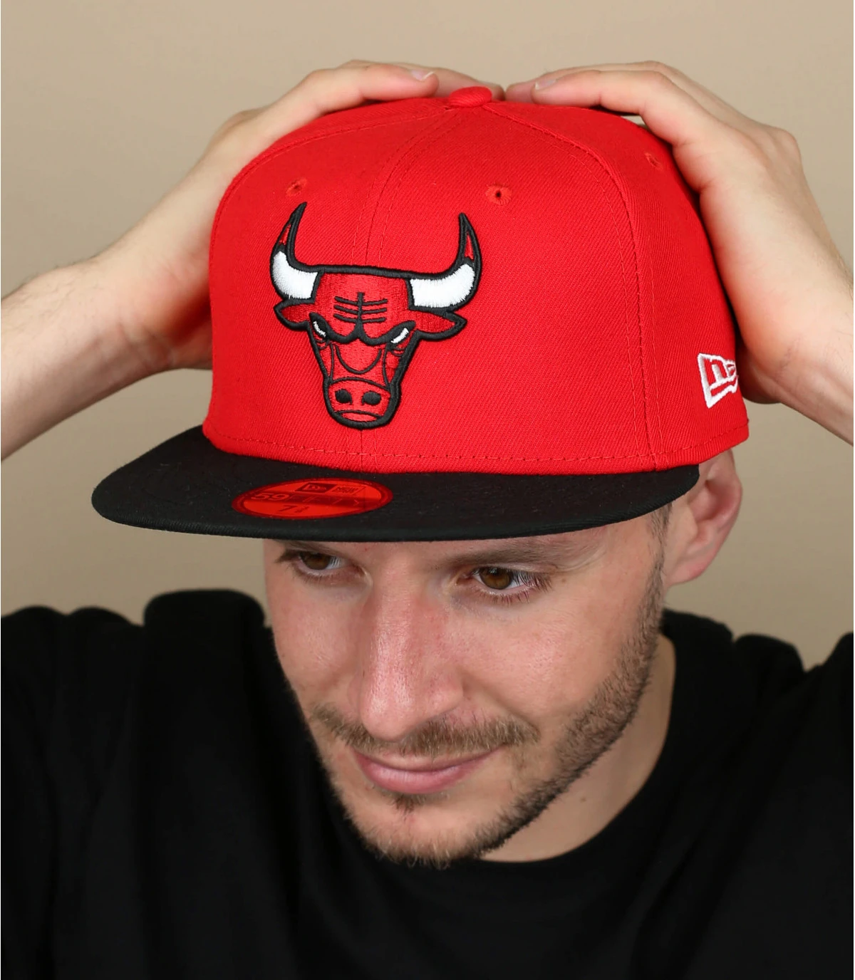NEW ERA Casquette Chicago Bulls 59fifty Rouge 1 NEW ERA Casquette Chicago Bulls 59fifty Rouge