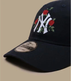 NEW ERA Casquette Flower 940 NY Navy -New Era casquette flower 940 ny navy 2