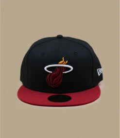 NEW ERA Casquette Miami 59fifty Heat Noire