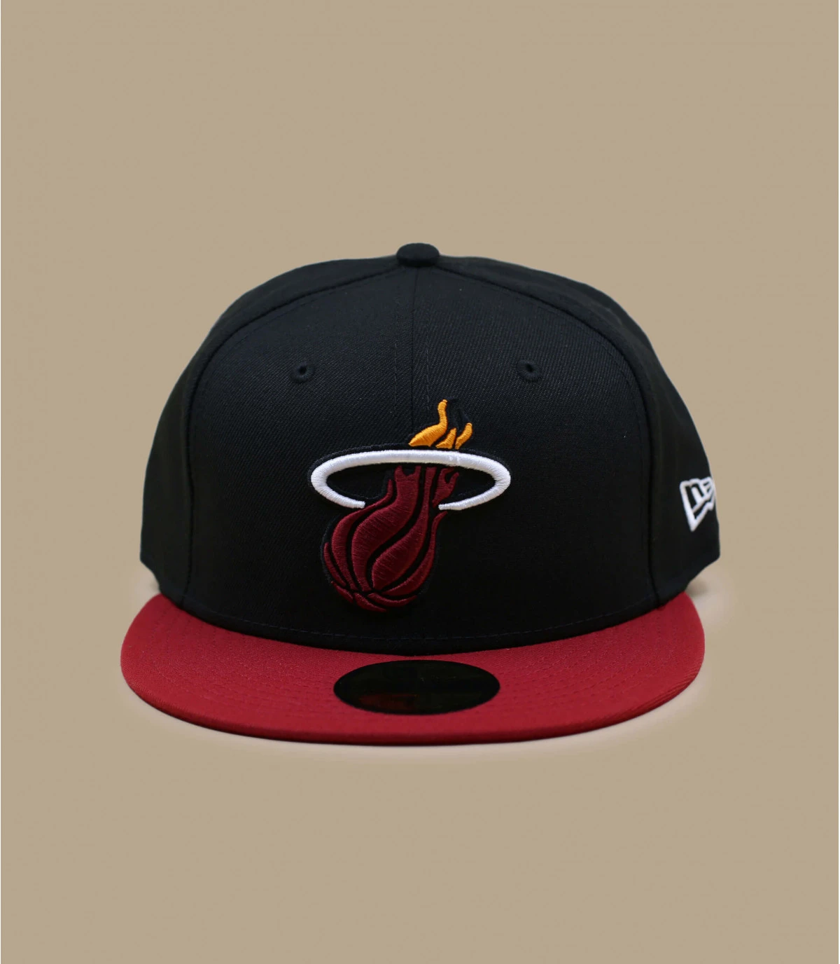 NEW ERA Casquette Miami 59fifty Heat Noire 1 NEW ERA Casquette Miami 59fifty Heat Noire