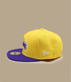 NEW ERA Casquette Lakers 59fifty Jaune -New Era casquette jaune lakers 2