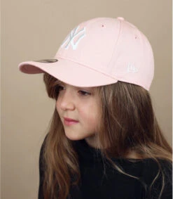 NEW ERA Casquette Kids NY League Ess 940 Pink Limonade