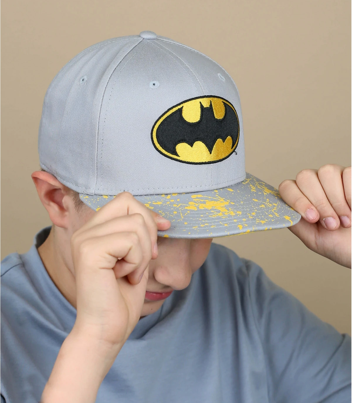 NEW ERA Casquette Kids Paint Spalt Batman 1 NEW ERA Casquette Kids Paint Spalt Batman