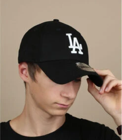 NEW ERA Casquette LA 940 Black White
