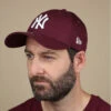 NEW ERA Casquette NY League Essential Maroon