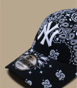 NEW ERA Casquette Paisley Print 940 NY Black -New Era casquette paisley print 940 ny black 2
