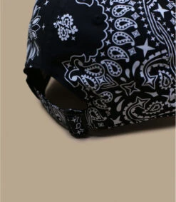 NEW ERA Casquette Paisley Print 940 NY Black -New Era casquette paisley print 940 ny black 4