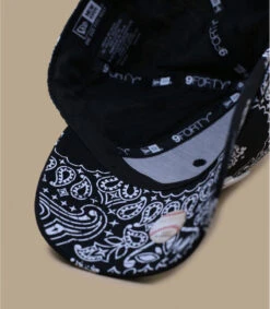 NEW ERA Casquette Paisley Print 940 NY Black -New Era casquette paisley print 940 ny black 5