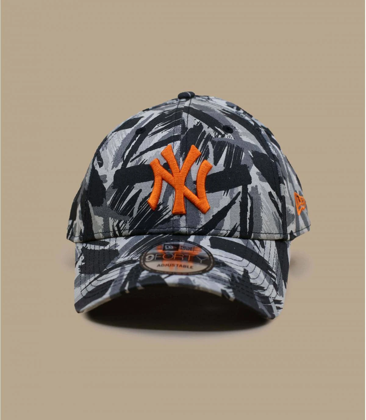 NEW ERA Casquette Seasonal Camo 940 NY Gray 2 NEW ERA Casquette Seasonal Camo 940 NY Gray – Image 2