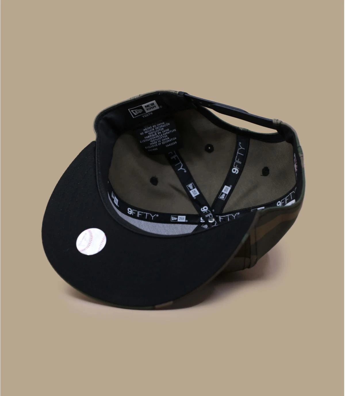 NEW ERA Casquette Snapback Kids Team Camo 950 NY Woodland 5 NEW ERA Casquette Snapback Kids Team Camo 950 NY Woodland – Image 5