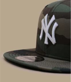 NEW ERA Casquette Snapback Team Camo 950 NY Woodland -New Era casquette snapback team camo 950 ny woodland 2