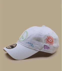 NEW ERA Casquette Washed Graphic 9Twenty White -New Era casquette washed graphic 9twenty white 3