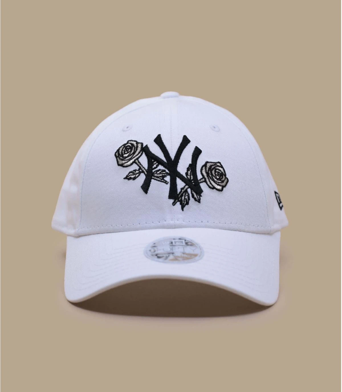 NEW ERA Casquette Wmn Floral Metallic 940 NY White 2 NEW ERA Casquette Wmn Floral Metallic 940 NY White – Image 2
