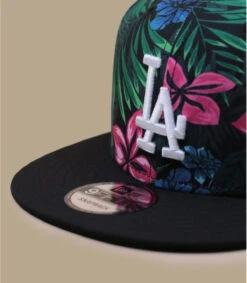 NEW ERA Floral 9Fifty Los Angeless Dodgers Black -New Era floral 9fifty los angeless dodgers black 2