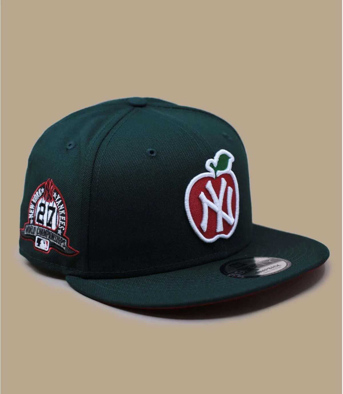 NEW ERA NY Apple 9Fifty Dark Green 3 NEW ERA NY Apple 9Fifty Dark Green – Image 3