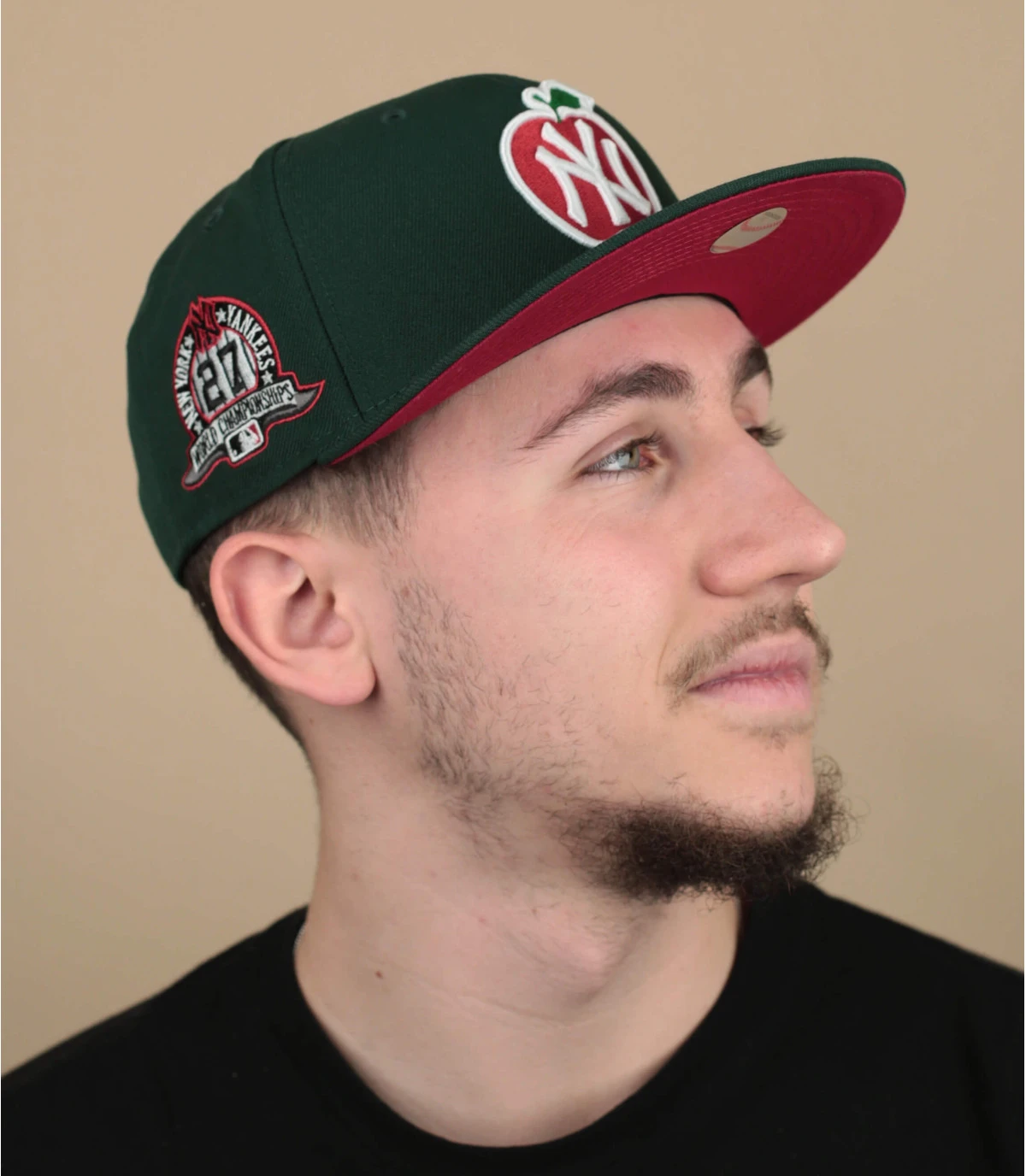 NEW ERA NY Apple 9Fifty Dark Green 1 NEW ERA NY Apple 9Fifty Dark Green