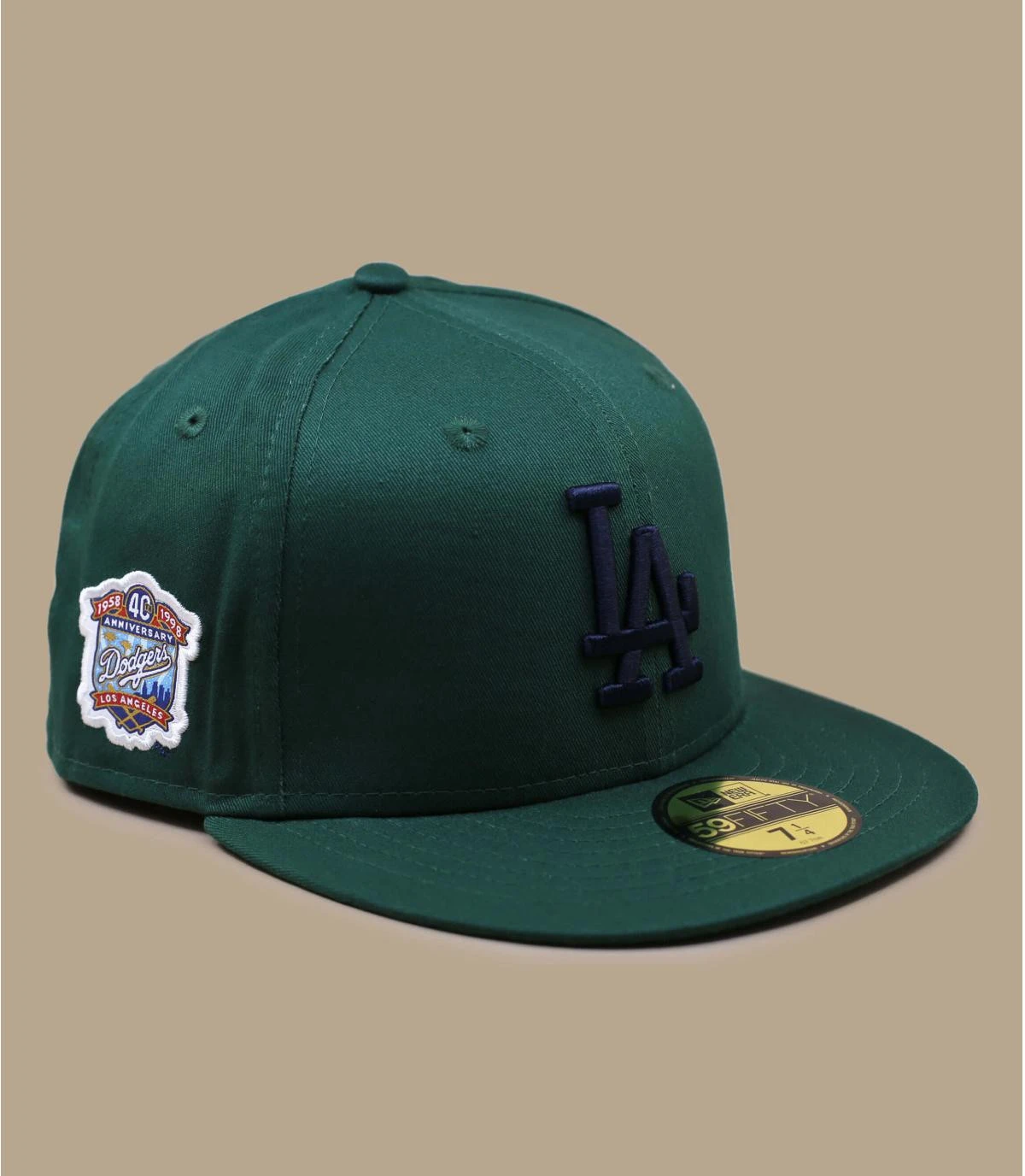 NEW ERA Patch 59Fifty LA Dark Green 2 NEW ERA Patch 59Fifty LA Dark Green – Image 2