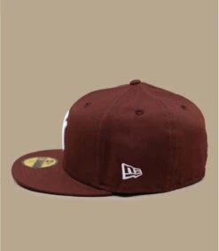 NEW ERA Patch 59Fifty NY Walnut Brown -New Era patch 59fifty ny walnut brown 3