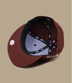 NEW ERA Patch 59Fifty NY Walnut Brown -New Era patch 59fifty ny walnut brown 5