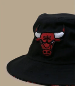 NEW ERA Print Infill Bucket Bulls -New Era print infill bucket bulls 2