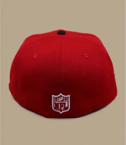 NEW ERA Side Patch 5950 49ers Scarlet -New Era side patch 5950 49ers scarlet 3
