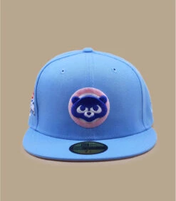 NEW ERA Side Patch 5950 Chicago Cubs Sky Pink -New Era side patch 5950 chicago cubs sky pink 2