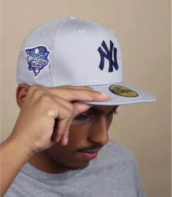 NEW ERA Side Patch 5950 NY Gray