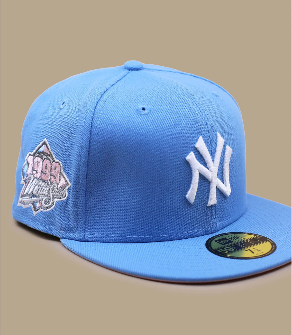 NEW ERA Side Patch 5950 NY Yankees Sky Pink 2 NEW ERA Side Patch 5950 NY Yankees Sky Pink – Image 2