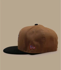 NEW ERA Side Patch 59Fifty Anaheim Angels Bronze Black Corduroy -New Era side patch 59fifty anaheim angels bronze black corduroy 2