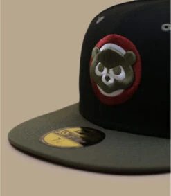 NEW ERA Side Patch 59Fifty Chicago Cubs Black New Olive 9 NEW ERA Side Patch 59Fifty Chicago Cubs Black New Olive -New Era side patch 59fifty chicago cubs black new olive 2