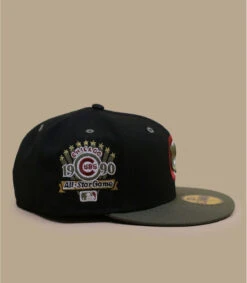 NEW ERA Side Patch 59Fifty Chicago Cubs Black New Olive 11 NEW ERA Side Patch 59Fifty Chicago Cubs Black New Olive -New Era side patch 59fifty chicago cubs black new olive 4