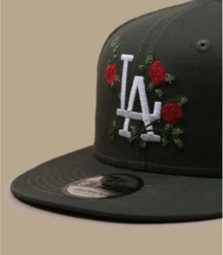 NEW ERA Snapback Flower 950 LA Olive -New Era snapback flower 950 la olive 2