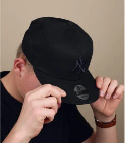 NEW ERA Snapback NY MLB Black Black