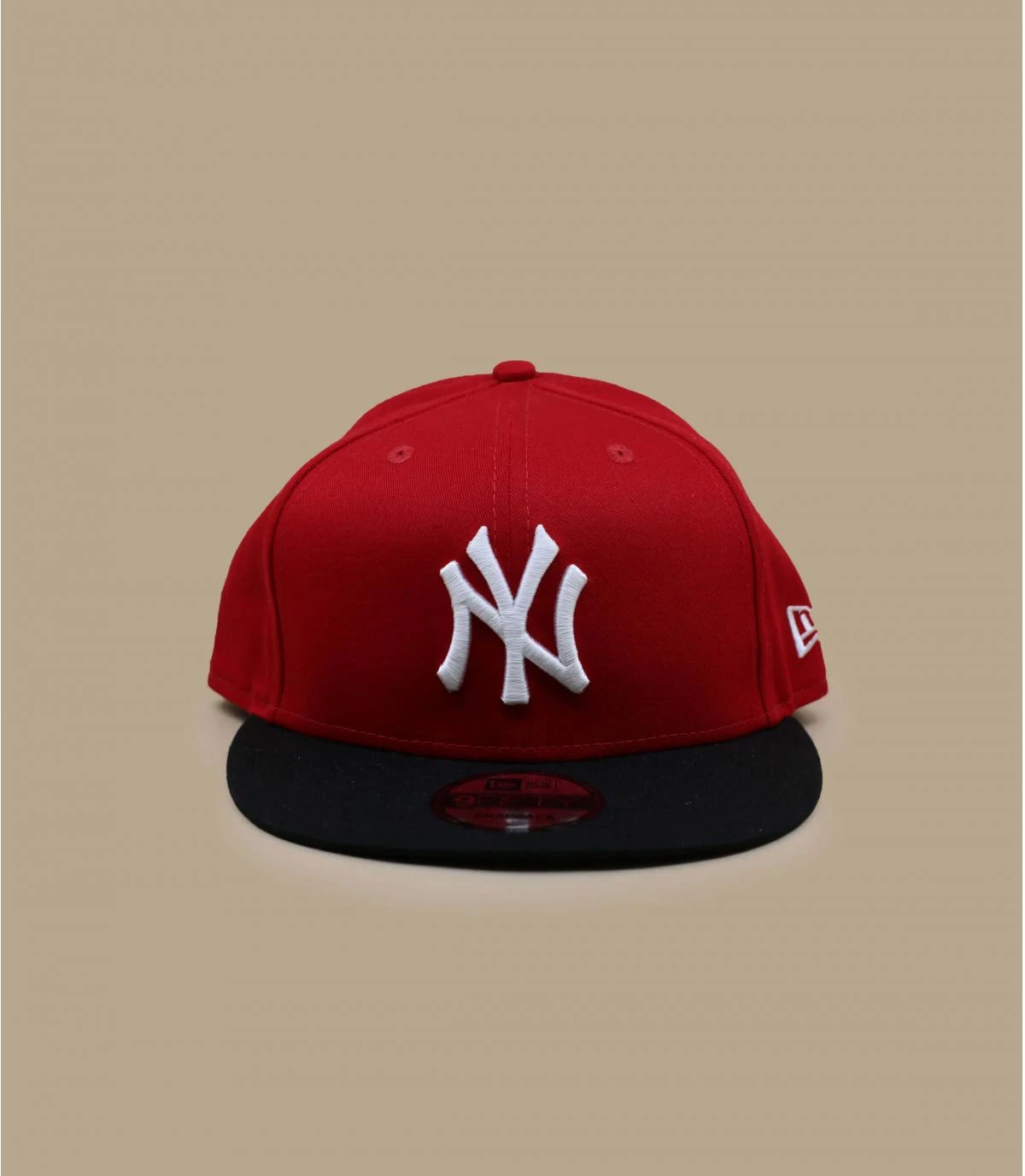 NEW ERA Snapback NY Rouge Noire 2 NEW ERA Snapback NY Rouge Noire – Image 2