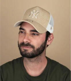 NEW ERA Trucker Jersey Esss NY Stone