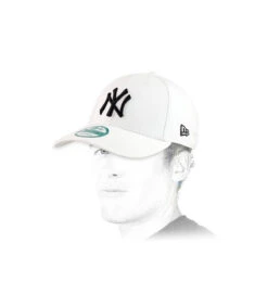 NEW ERA Casquette NY 9forty Blanche Ajustable -New Era trucker ny blanche ajustableNew20Era20Casquette20NY209forty20blanche20ajustable
