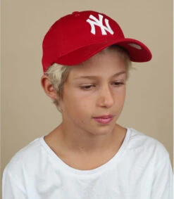 NEW ERA Casquette NY 9forty Rouge Enfant