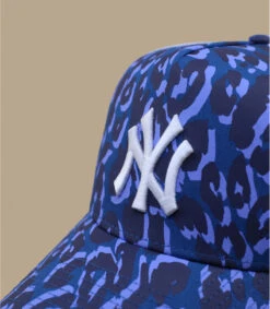 New Era -New Era trucker seasonal camo ny blue 1