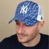 NEW ERA Trucker Seasonal Camo NY Blue