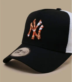 NEW ERA Trucker Seasonal Infill NY Black -New Era trucker seasonal infill ny black 2