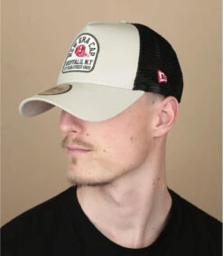 NEW ERA Trucker State Patch Stone